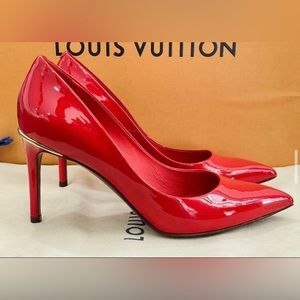 Louis Vuitton Eyeline Pumps Heels in red